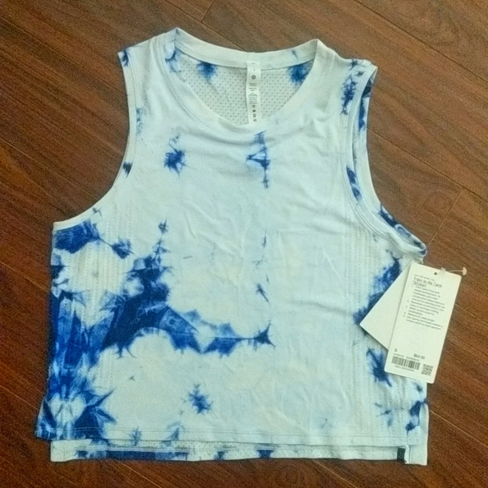 Lululemon Train To Be Tank Shibori Size S